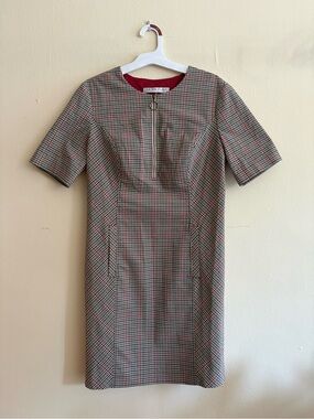 Trina Turk Plaid Dress, Never Worn